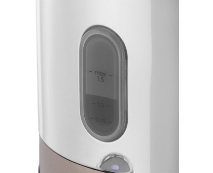 Електрочайник Russell Hobbs Distinctions Titanium, 1.5л, Strix, метал, сріблясто-мідний Електрочайник Russell Hobbs Distinctions Titanium, 1.5л, Strix, метал, сріблясто-мідний