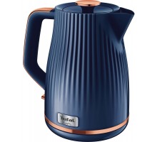 Электрочайник Tefal Loft 1.7л, Strix, пластик, синий