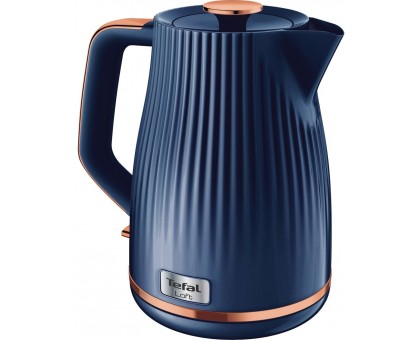 Електрочайник Tefal Loft 1.7л, Strix, пластик, синій