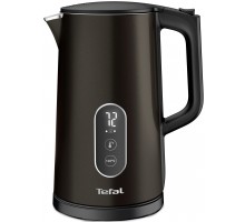 Електрочайник Tefal Digital 1.7л, з подвійними стінками, 5 темп.реж, чорний
