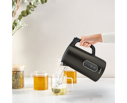 Електрочайник Tefal Digital 1.7л, з подвійними стінками, 5 темп.реж, чорний Електрочайник Tefal Digital 1.7л, з подвійними стінками, 5 темп.реж, чорний