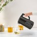 Електрочайник Tefal Digital 1.7л, з подвійними стінками, 5 темп.реж, чорний