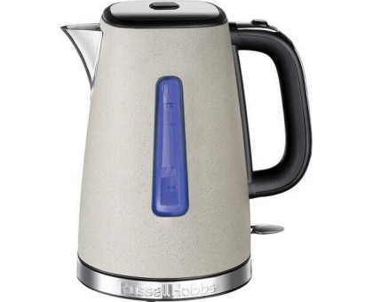 Электрочайник Russell Hobbs Luna Stone, 1.7л, металл, под камень, бежевый