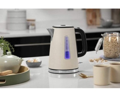 Электрочайник Russell Hobbs Luna Stone, 1.7л, металл, под камень, бежевый