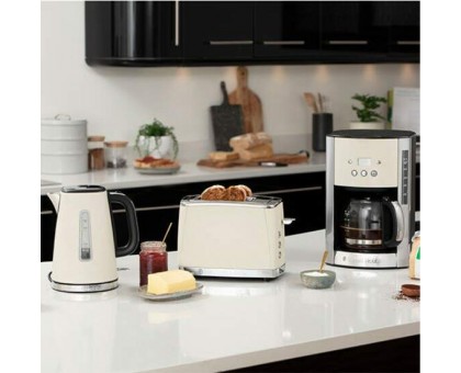 Электрочайник Russell Hobbs Luna Stone, 1.7л, металл, под камень, бежевый