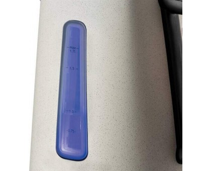 Электрочайник Russell Hobbs Luna Stone, 1.7л, металл, под камень, бежевый
