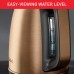 Электрочайник Tefal Coppertinto 1.7л, Strix, нерж. сталь, бронзовый