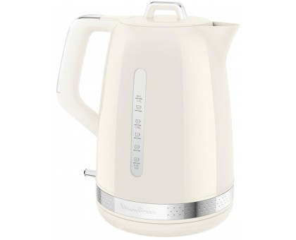 Электрочайник Moulinex Soleil 1.7л, Strix, пластик, бежевый Электрочайник Moulinex Soleil 1.7л, Strix, пластик, бежевый