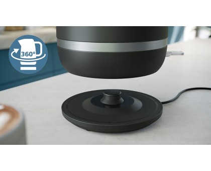 Электрочайник Philips Double Walled Kettle, 1.7л, Strix, с двойными стенками, STRIX, черный