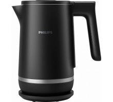 Електрочайник Philips Series 7000, Strix, з подвійними стінками, 6 темп.реж, чорний