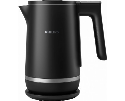 Електрочайник Philips Series 7000, Strix, з подвійними стінками, 6 темп.реж, чорний Електрочайник Philips Series 7000, Strix, з подвійними стінками, 6 темп.реж, чорний