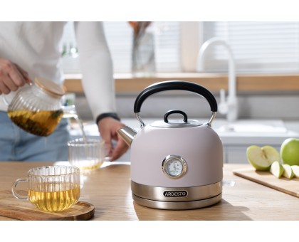 Електрочайник Ardesto EKL-F500L, 1.7л, метал, мат, Otter, ліловий