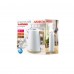 Электрочайник Ardesto EKL-F420WWD, 1.7л, металл, мат, Strix, белый