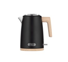 Электрочайник  Ardesto EKL-F420BWD, 1.7л, металл, мат, Strix, черный