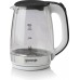 Электрочайник Gorenje 1.7л, 2,200 Вт, strix контроль, стекло, белый
