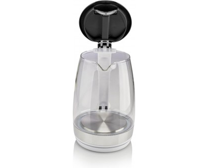 Электрочайник Gorenje 1.7л, 2,200 Вт, strix контроль, стекло, белый