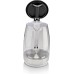 Электрочайник Gorenje 1.7л, 2,200 Вт, strix контроль, стекло, белый