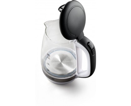 Электрочайник Gorenje 1.7л, 2,200 Вт, strix контроль, стекло, белый