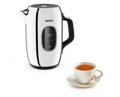 Електрочайник Tefal Majestuo 1.5л, з подвійними стінками, 9 темп.реж, підтримка температури, сенc. управління, нержавіюча сталь