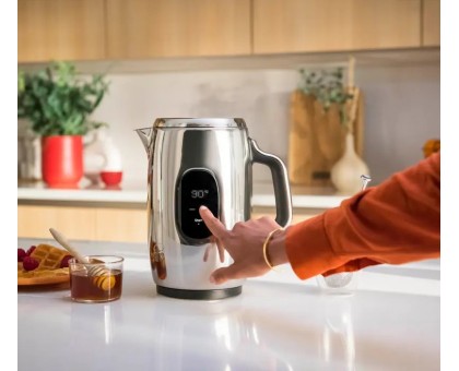 Електрочайник Tefal Majestuo 1.5л, з подвійними стінками, 9 темп.реж, підтримка температури, сенc. управління, нержавіюча сталь