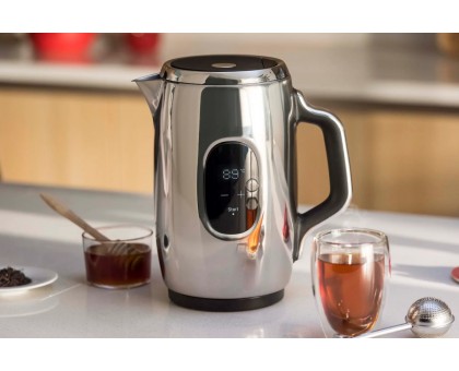 Електрочайник Tefal Majestuo 1.5л, з подвійними стінками, 9 темп.реж, підтримка температури, сенc. управління, нержавіюча сталь