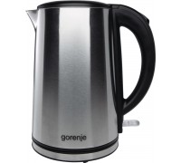 Електрочайник Gorenje, 1,5л, подвійні стінки, Strix контроль, нерж.