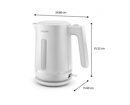 Электрочайник Philips Series 3000, Strix, пластик, белый