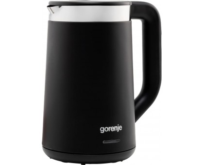 Електрочайник Gorenje 1.7л, Strix контроль, LED дисплей, чорний Електрочайник Gorenje 1.7л, Strix контроль, LED дисплей, чорний