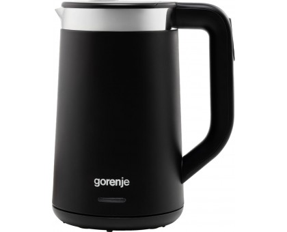 Електрочайник Gorenje 1.7л, Strix контроль, LED дисплей, чорний Електрочайник Gorenje 1.7л, Strix контроль, LED дисплей, чорний