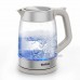 Электрочайник Tefal Glass Kettle 1.7л, стекло, с подсветкой, серебристо-белый