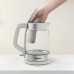 Электрочайник Tefal Glass Kettle 1.7л, стекло, с подсветкой, серебристо-белый