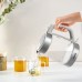 Электрочайник Tefal Glass Kettle 1.7л, стекло, с подсветкой, серебристо-белый