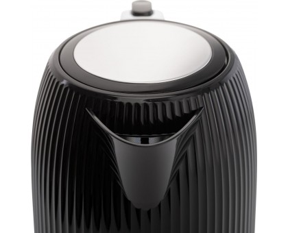 Электрочайник Gorenje 1.7л, Strix-контроль, черный матовый