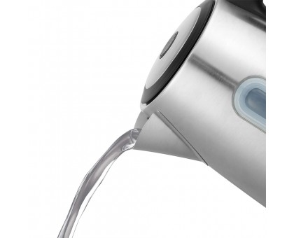 Электрочайник Russell Hobbs Heaton, 1.7л, нержавеющая сталь, серебристо-черный