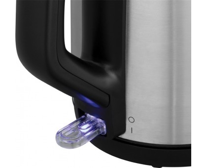 Электрочайник Russell Hobbs Heaton, 1.7л, нержавеющая сталь, серебристо-черный