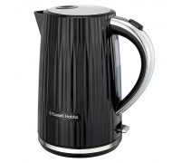 Електрочайник Russell Hobbs Eden, 1.7л, нержавіюча сталь, пластик, чорний