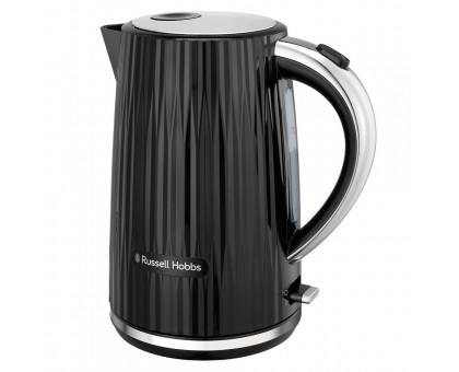 Электрочайник Russell Hobbs Eden, 1.7л, нержавеющая сталь, пластик, черный Электрочайник Russell Hobbs Eden, 1.7л, нержавеющая сталь, пластик, черный