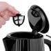 Электрочайник Russell Hobbs Eden, 1.7л, нержавеющая сталь, пластик, черный