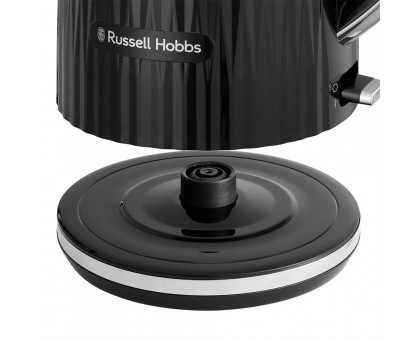 Электрочайник Russell Hobbs Eden, 1.7л, нержавеющая сталь, пластик, черный Электрочайник Russell Hobbs Eden, 1.7л, нержавеющая сталь, пластик, черный