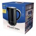 Электрочайник Russell Hobbs Eden, 1.7л, нержавеющая сталь, пластик, черный