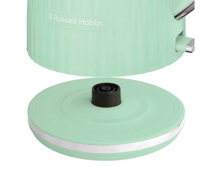 Електрочайник Russell Hobbs Eden, 1.7л, нержавіюча сталь, пластик, фісташковий