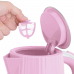 Электрочайник Russell Hobbs Eden, 1.7л, нержавеющая сталь, пластик, малиновый