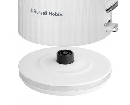 Электрочайник Russell Hobbs Eden, 1.7л, нержавеющая сталь, пластик, белый Электрочайник Russell Hobbs Eden, 1.7л, нержавеющая сталь, пластик, белый