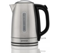 Электрочайник Gorenje 1.7л, Strix-контроль, металл, нерж