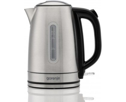 Електрочайник Gorenje 1.7л, Strix-контроль, метал, нерж Електрочайник Gorenje 1.7л, Strix-контроль, метал, нерж