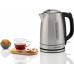 Електрочайник Gorenje 1.7л, Strix-контроль, метал, нерж
