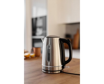 Електрочайник Gorenje 1.7л, Strix-контроль, метал, нерж Електрочайник Gorenje 1.7л, Strix-контроль, метал, нерж