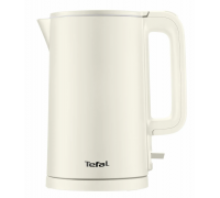 Электрочайник Tefal Thermo Protect, 1.5л, пластик, бежевый