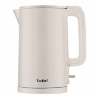 Электрочайник Tefal Thermo Protect, 1.5л, пластик, бежевый