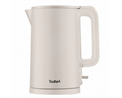 Електрочайник Tefal Thermo Protect, 1.5л, пластик, нержавіюча сталь, бежевий Електрочайник Tefal Thermo Protect, 1.5л, пластик, нержавіюча сталь, бежевий